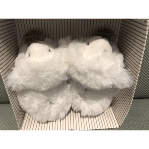 Doudou et Compagnie Paris Plush Rattle Baby Lamb Botties Infant 0-6 Mo Baby Gift - Picture 8 of 10